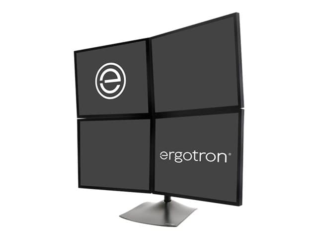 Ergotron DS100 Quad-Monitor Desk Stand stand