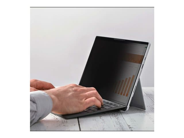 STARTECH.COM - Startech 4-Way 12.4in Surface Laptop Go 1/2/3 Privacy Screen Filter, Portrait/Landscape, Touch-Enabled, +/- 30 Deg. View, Blue Light Reduction, Matte Finish - notebook privacy filter (horizontal)