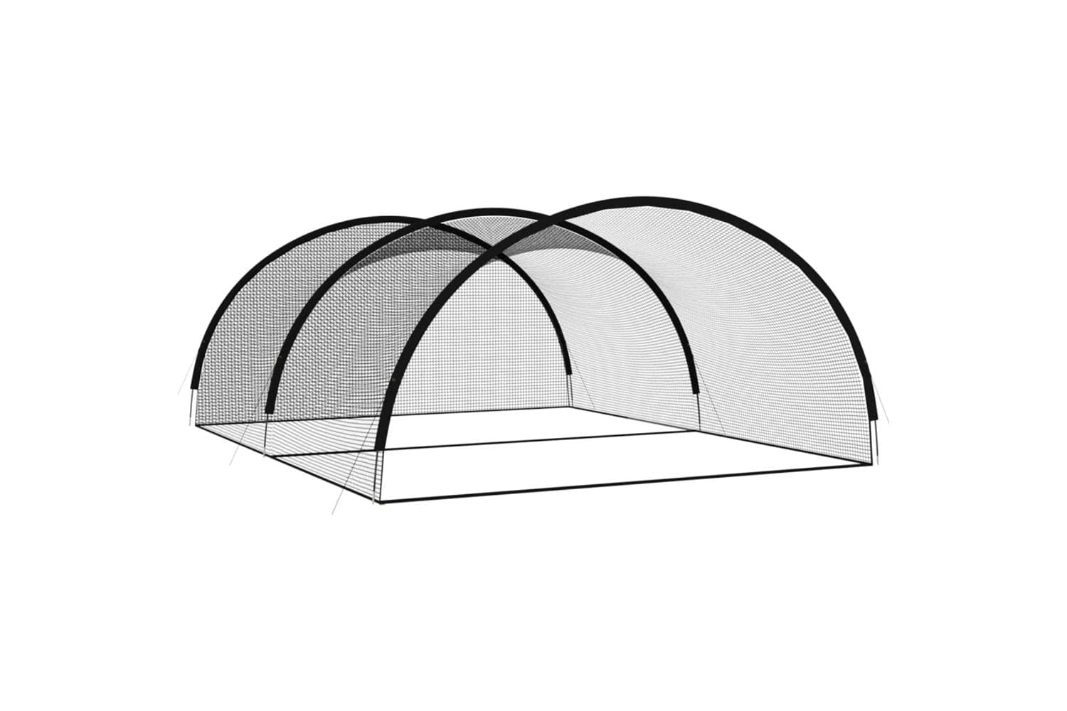 vidaXL Baseball Batting Cage Net