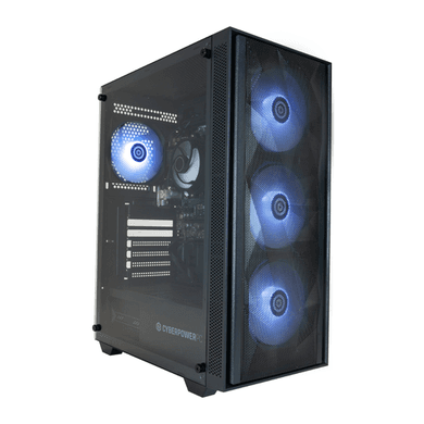CyberPowerPC Blaze AMD Ryzen 5 5500 16GB RAM 500GB SSD RTX 5060 Windows 11 Gaming PC