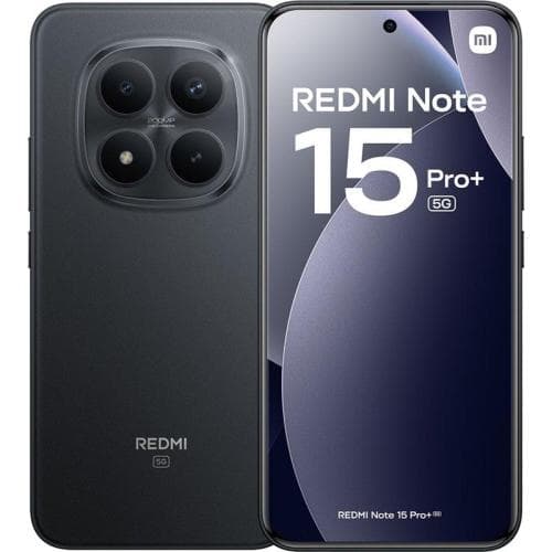 XIAOMI            REDMI NOTE 15 PRO+ 5G BLACK - 12G / 512GB SIM FREE