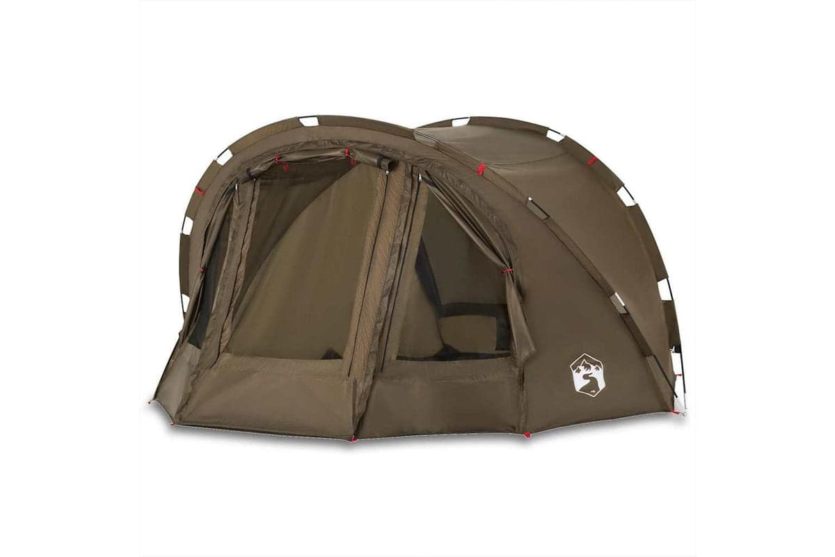 Vidaxl Fishing Tent 4-person Olive Green Waterproof