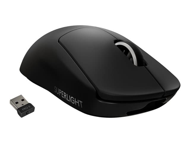 LOGITECH - PRO X SUPERLIGHT Wireless Gaming Mouse - mouse - 2.4 GHz - black