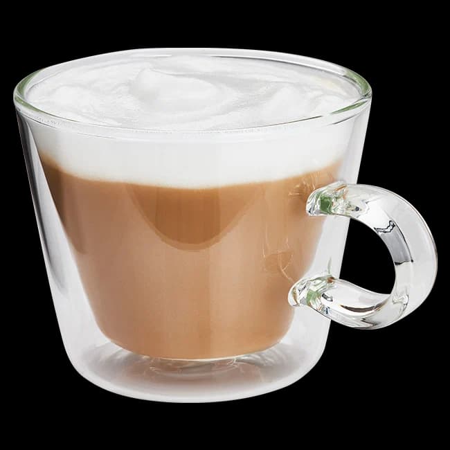 Judge Duo Flare 2 Piece Cappuccino Glass Set, 250ml | JDG68