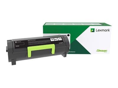 LEXMARK - High Yield - black - original - toner cartridge - LCCP, LRP
