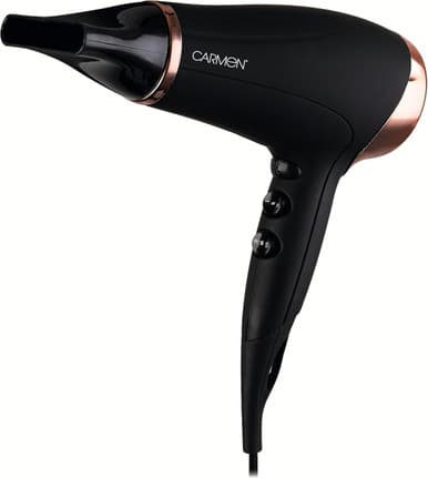 Carmen C80022COP Noir II 2200W Hair Dryer Black and Copper