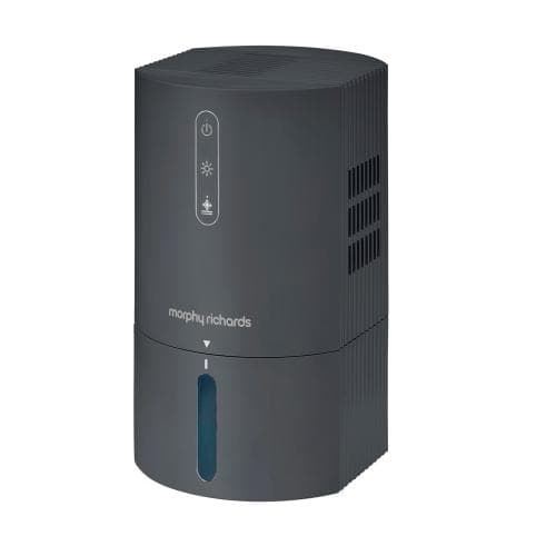 MORPHY Compact Dehumidifier - 900ml Water Tank Capac...