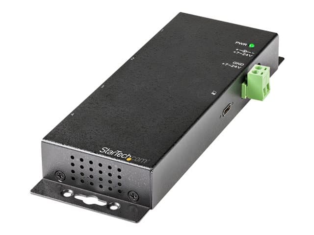 STARTECH.COM - Startech 4 Port USB C Hub 10Gbps, Metal Industrial USB-C Hub, 2x USB-C & 2x USB-A, ESD Surge Protection, USB-C or USB-A Host, Self-Powered, Mountable USB 3.1 Gen 2 Type-C Hub - Commercial/Rugged USB Hub - Hub - 2 x USB 3.2 Gen 2 + 2 x USB-C 3.2 Gen 2 - de
