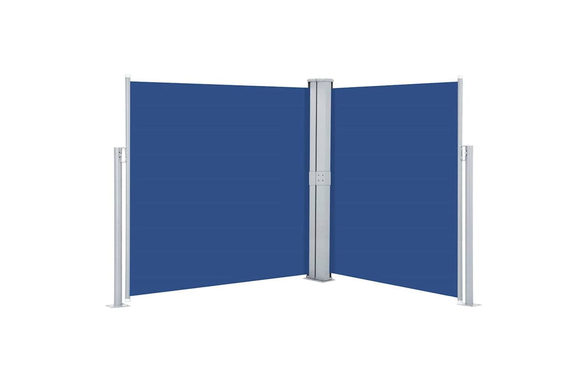 vidaXL 48464 Retractable Side Awning Blue 160x600cm