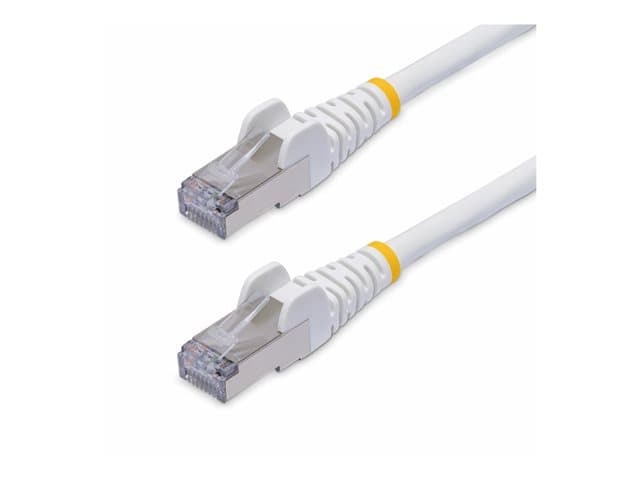 STARTECH.COM - Startech 15m White CAT8 Ethernet Cable, Snagless, S/FTP, 25G/40G - patch cable - 15 m - white