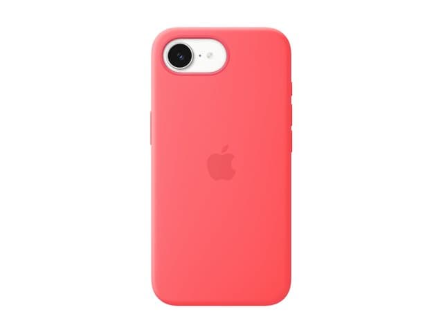 APPLE - Protective cover for mobile phone - MagSafe compatibility - silicone - bright guava - for iPhone 17e