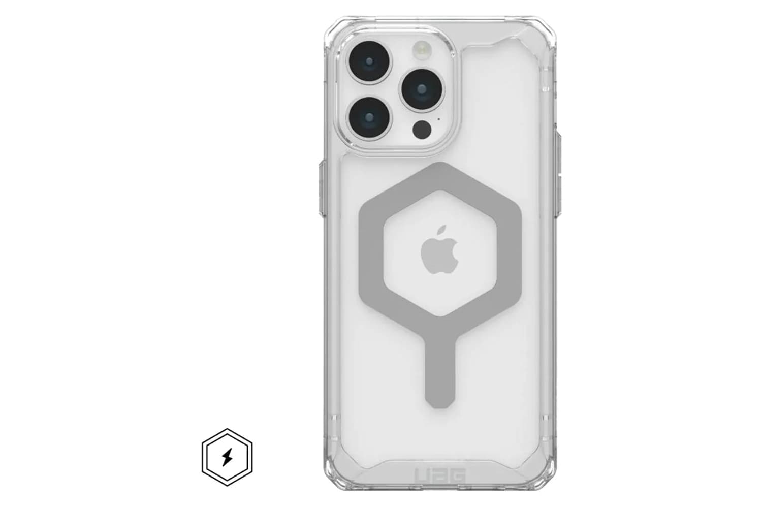UAG Plyo for Magsafe Iphone 15 Pro Max Case | Silver