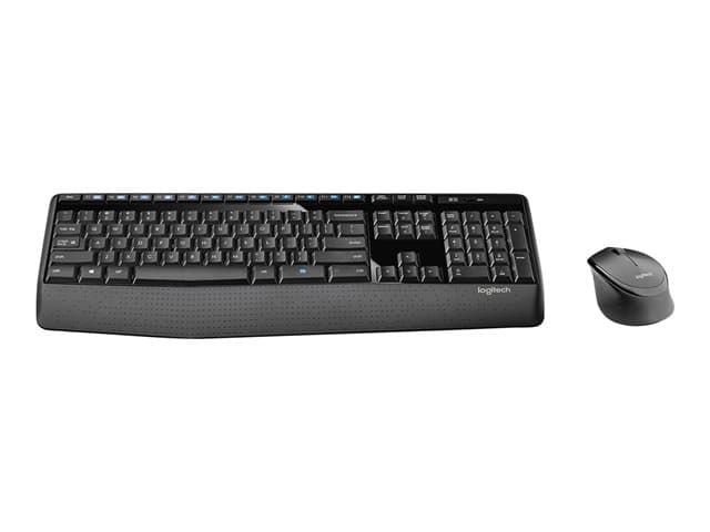 LOGITECH - Logicool Wireless Combo MK345 - keyboard and mouse set - UK Input Device
