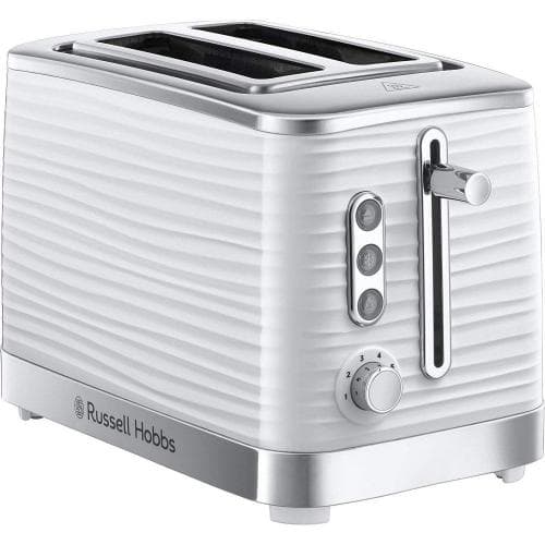 RUSSELLHOBBS            2 SLICE 2 SLOT TOASTER - INSPIRE RANGE - WHITE