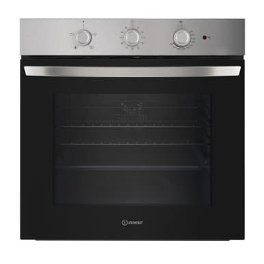 Indesit Built in Electric Oven - Inox | IO233XUK