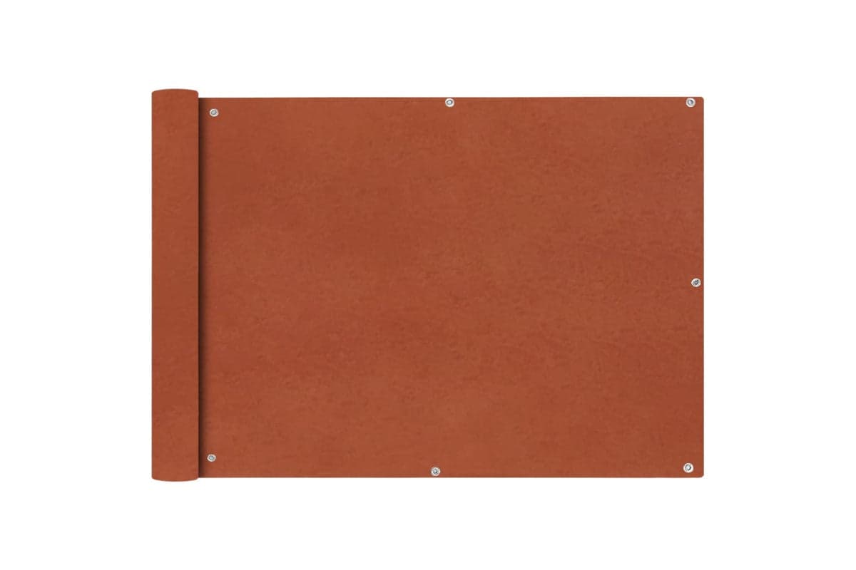 vidaXL 42329 Balcony Screen Oxford Fabric 75x600cm Terracotta