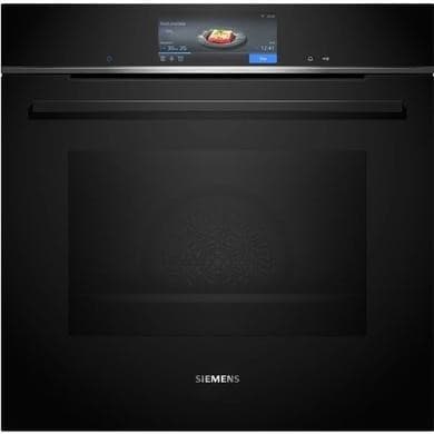 Siemens iQ700 HB778G3B1B Electric Self Cleaning Single Oven - Black