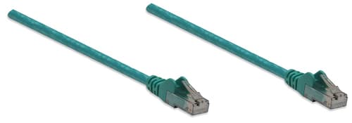 INTELLINET - NETWORK CABLE CAT6 CCA 10M GREEN U/UTP SNAGLESS/BOOTED