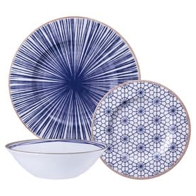 Tramontina 12-Piece Fine Porcelain Dinner Set