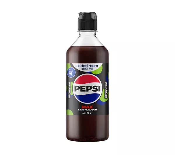 SODASTREAM Pepsi Max Lime Flavor Syrup - 440 ml