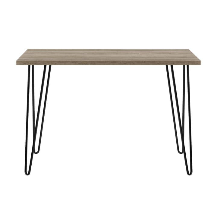 Dorel 9327333COMUK, Home Office Owen Retro Desk, Rustic Oak