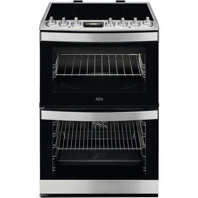 AEG 6000 Series 60cm Electric Induction Cooker - Stainless Steel