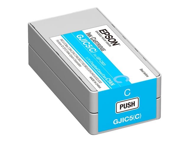 EPSON - GJIC5(C) - cyan - original - ink cartridge