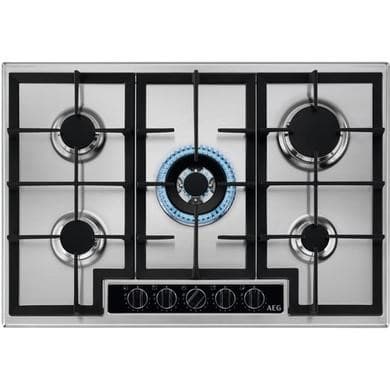 AEG 6000 Series 75cm 5 Burner Gas Hob - Stainless Steel