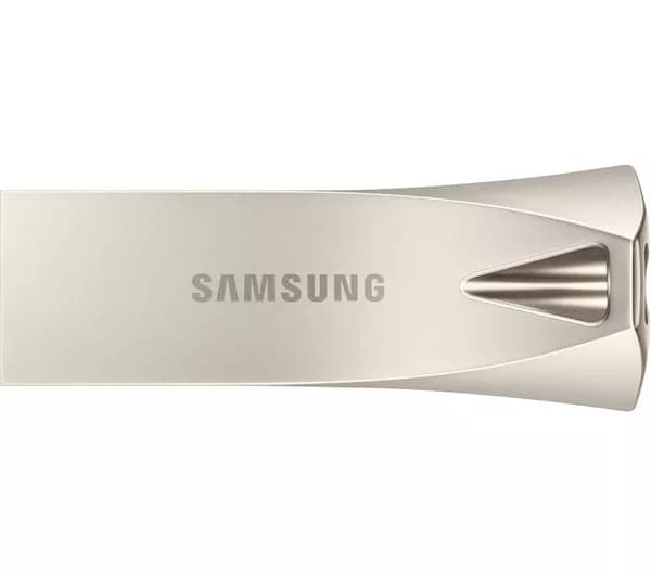 SAMSUNG Bar Plus USB 3.1 Memory Stick - 256 GB, Champagne Silver