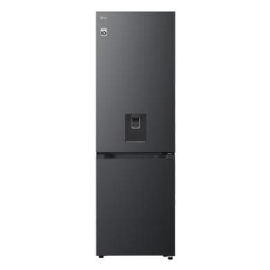 LG Fit & Max 332L 60/40 Freestanding Fridge Freezer - Black