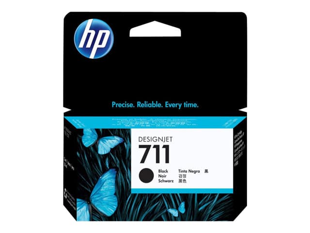HP - 711 - black - original - DesignJet - ink cartridge