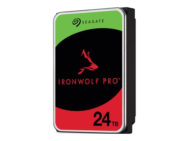 SEAGATE - IronWolf Pro ST24000NT002 - hard drive - 24 TB - SATA 6Gb/s