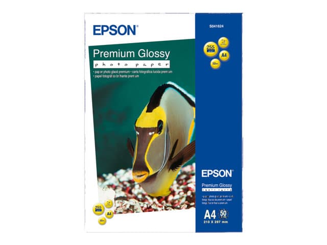 EPSON - Premium - photo paper - glossy - 50 sheet(s) - A4 - 255 g/m²