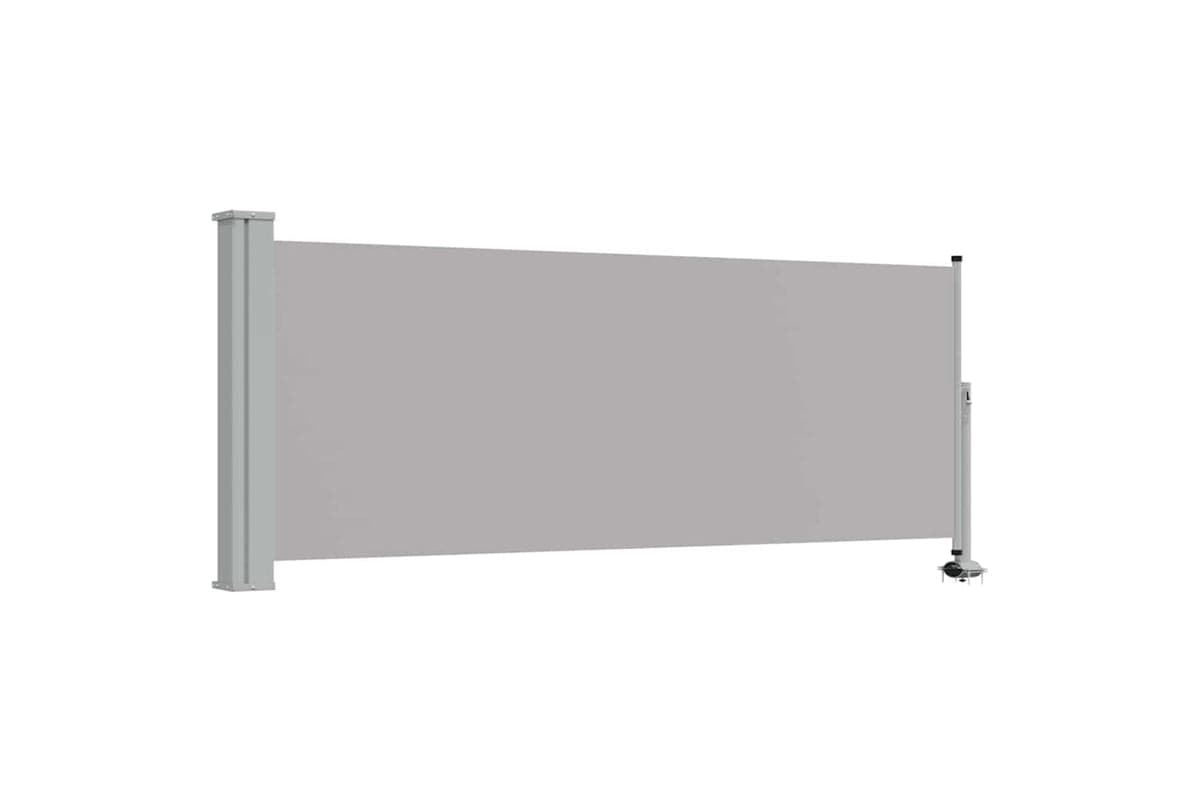 vidaXL 45186 Patio Retractable Side Awning 100 X 300cm Grey