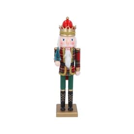 Nutcracker with Tartan Jacket Decoration 38cm