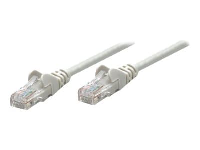 INTELLINET - Network Patch Cable, Cat6A, 20m, Grey, Copper, S/FTP, LSOH / LSZH, PVC, RJ45, Gold Plated Contacts, Snagless, Booted, Lifetime Warranty, Polybag - patch cable - 20 m - grey