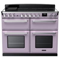 Rangemaster Estel Deluxe 110cm Induction Range Cooker - Heather with Chrome Trim | ESDLB110EIPHTH/CM1