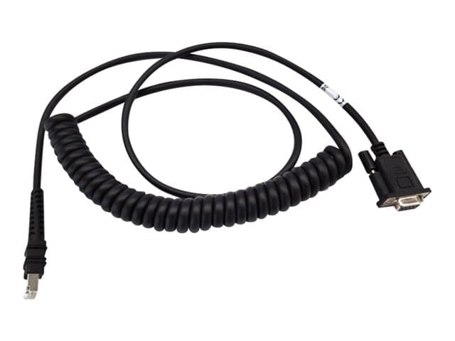 ZEBRA - serial / power cable - DB-9 - 2.74 m