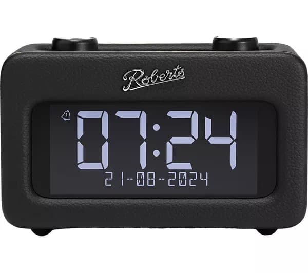 ROBERTS Revival Rest DAB+/FM Bluetooth Retro Clock Radio - Black