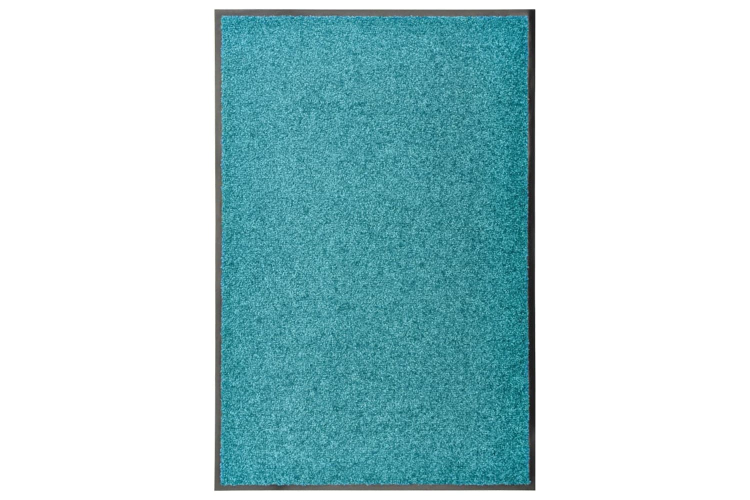 vidaXL 323458 Doormat Washable Cyan 60x90cm