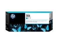 HP - 745 - high capacity - cyan - original - DesignJet - ink cartridge