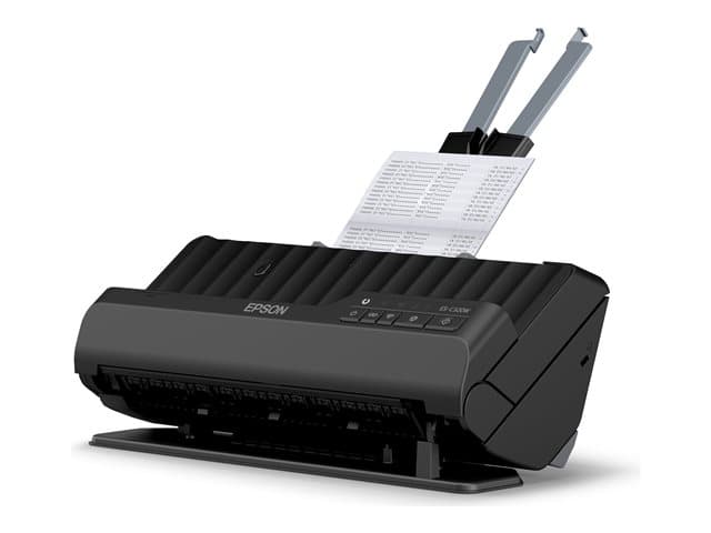 EPSON - ES-C320W - Sheetfed scanner - Duplex - A4/Legal - 600 dpi x 600 dpi - ADF (20 sheets) - up to 3500 scans per day - USB 2.0, Wi-Fi(n)