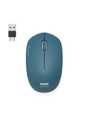 Port Designs Wireless Mouse USB-A&C