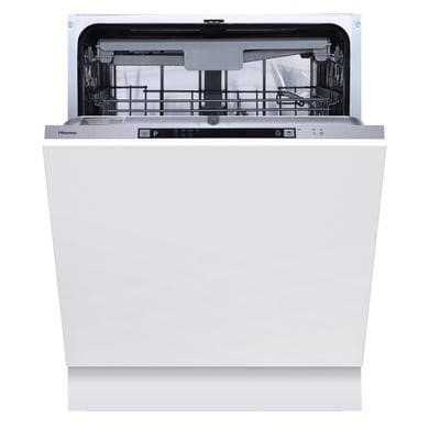 Hisense Hi4 Integrated Dishwasher - Silver - D-Rated, Silver control panel