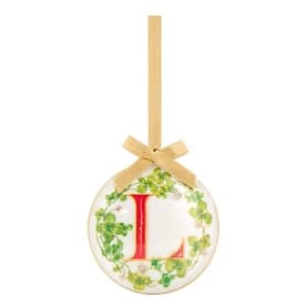 Enamel Letter L Decoration