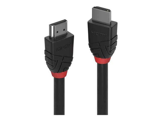 Lindy - Black Line HDMI cable with Ethernet - 2 m