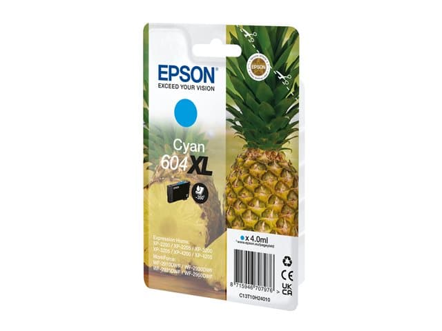 EPSON - 604XL Singlepack - XL - cyan - original - ink cartridge