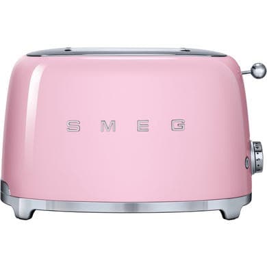 SMEG 50’s Retro Style 2-Slice Toaster - Powder Pink