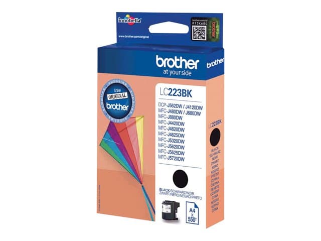 BROTHER - LC223BK - black - original - ink cartridge