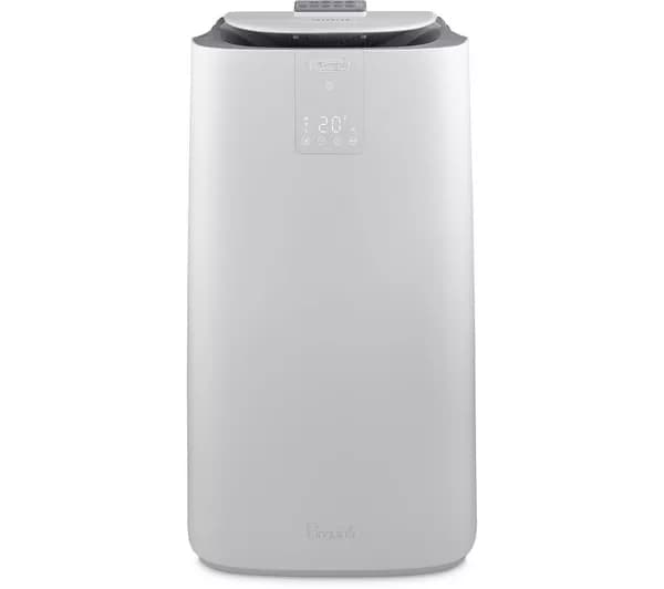 DELONGHI Pinguino AP130i GentleJet 13000 BTU Portable Air Conditioner, Fan & Dehumidifier - White